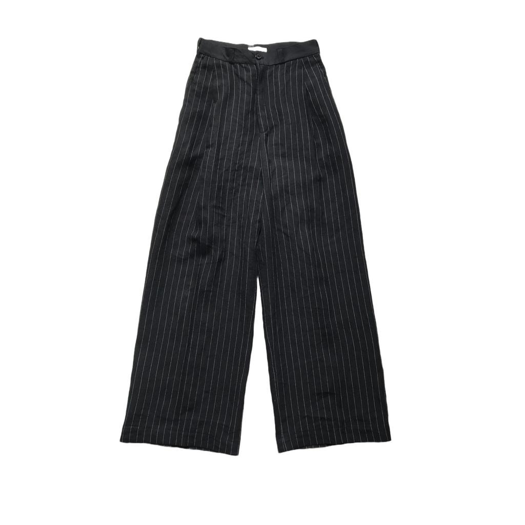 Pinstripe trousers