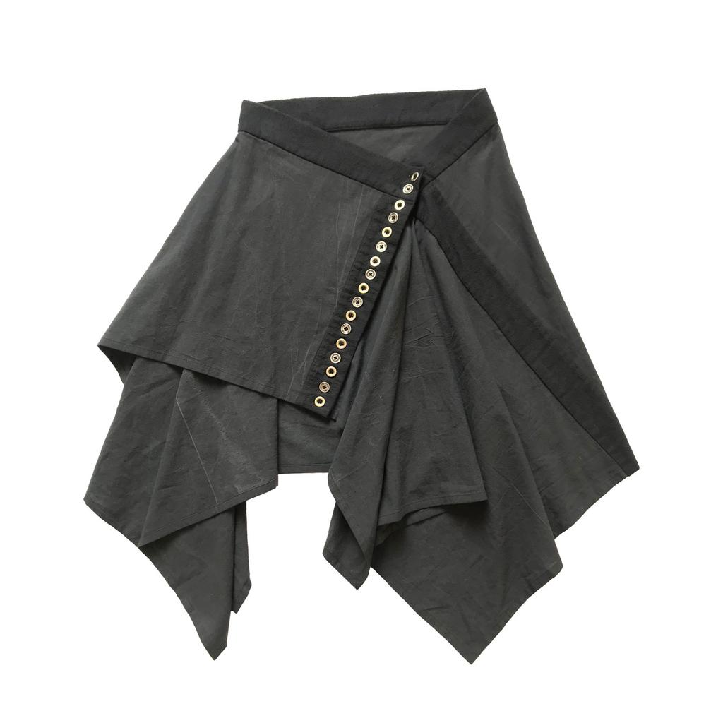 Button-down skirt