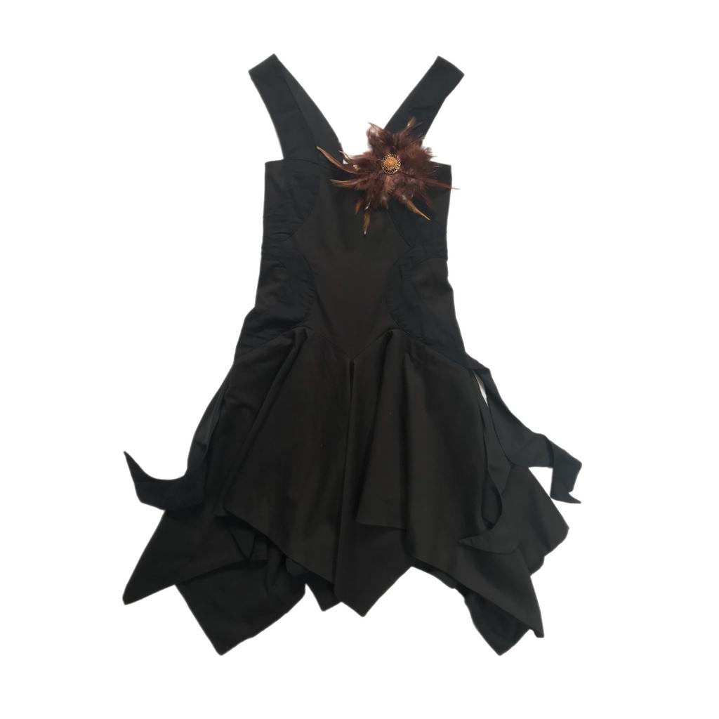 Black hearts dress