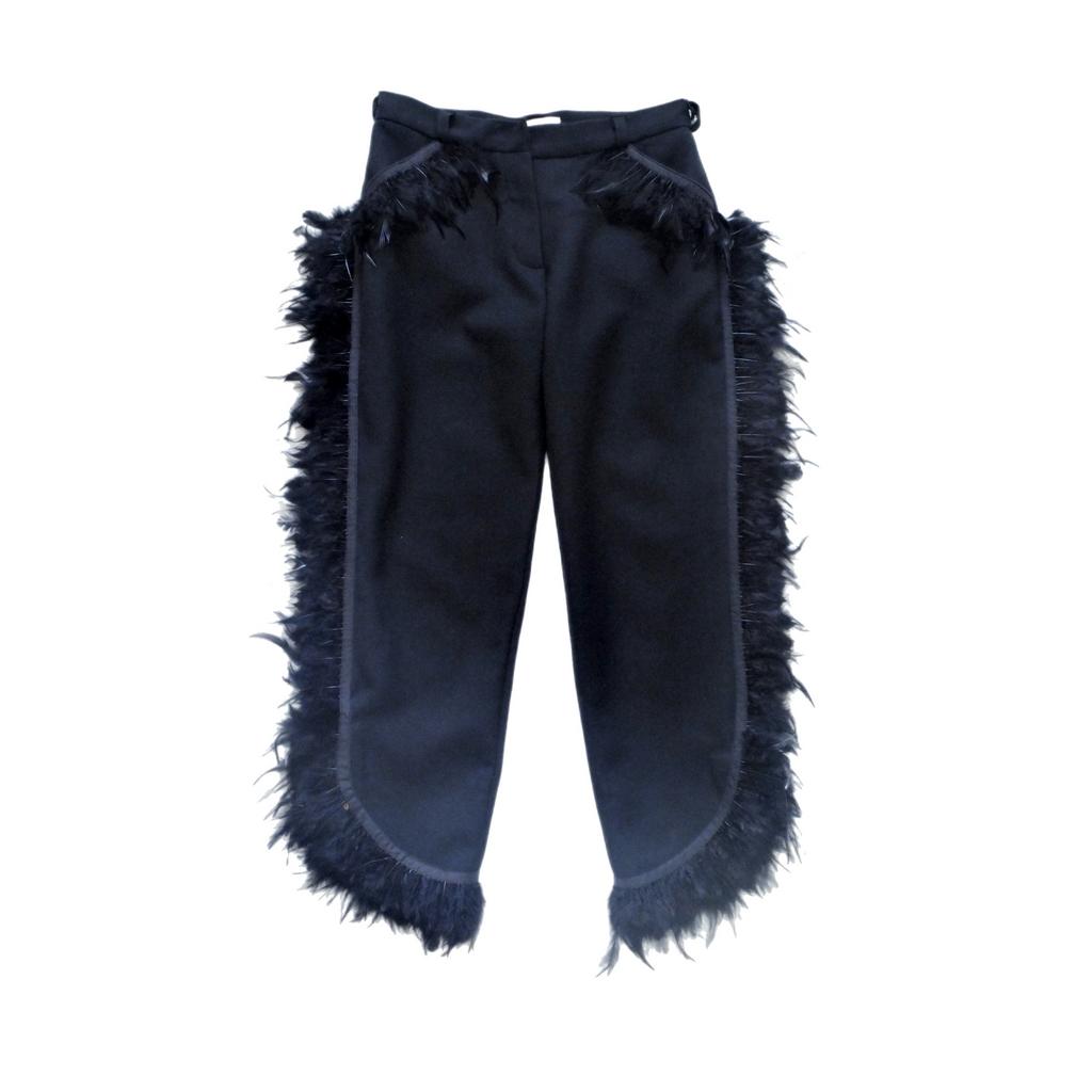 Raven feathers pants