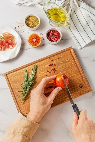 Розмарин миди разделочная доска/доска для сервировки из дуба