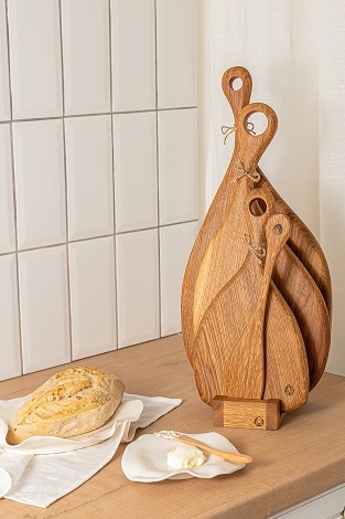 Орегано макси сет разделочные доски/доски для подачи из дуба