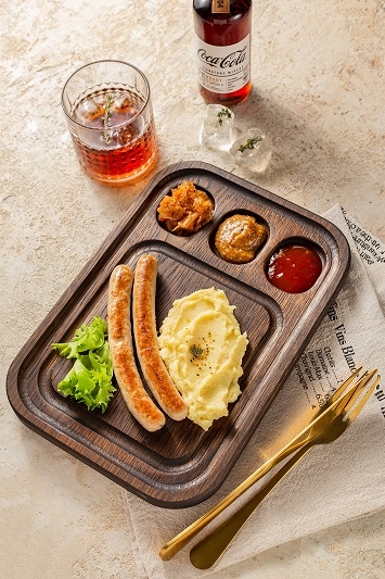 Доска для стейка «Хамон»/ Менажница для подачи мяса и закусок, цвет венге