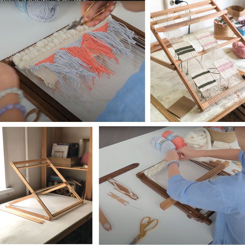 Урок ткачеству "От нуля до первого полотна"