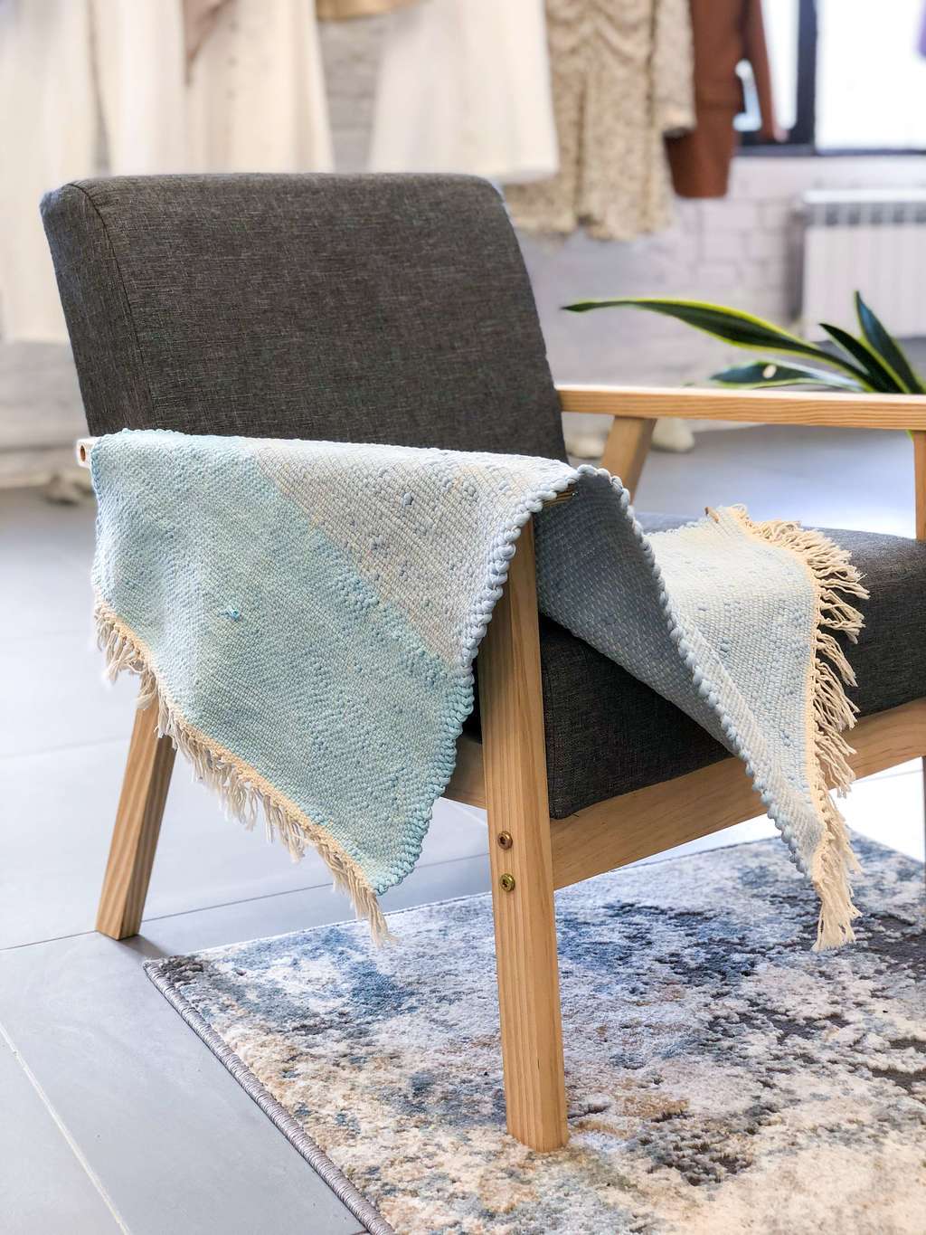 Урок 1: Полотняное ткачество. коврик/салфетка