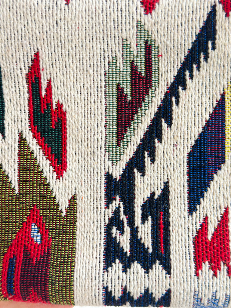 Тканый клатч на ремешке