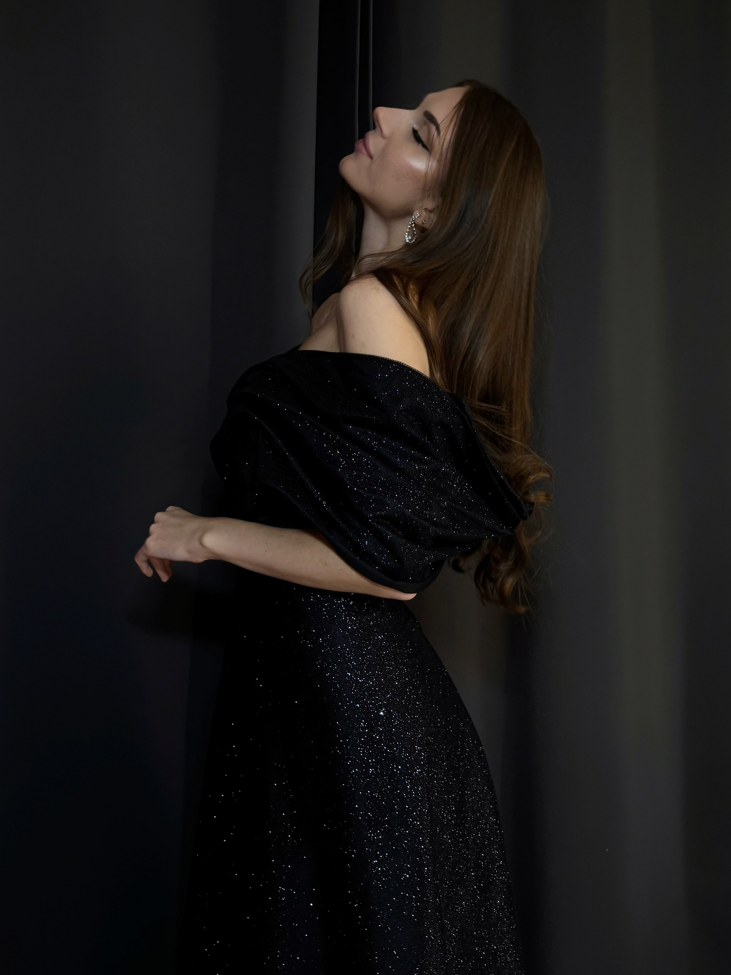 Вечернее платье Семида блэк