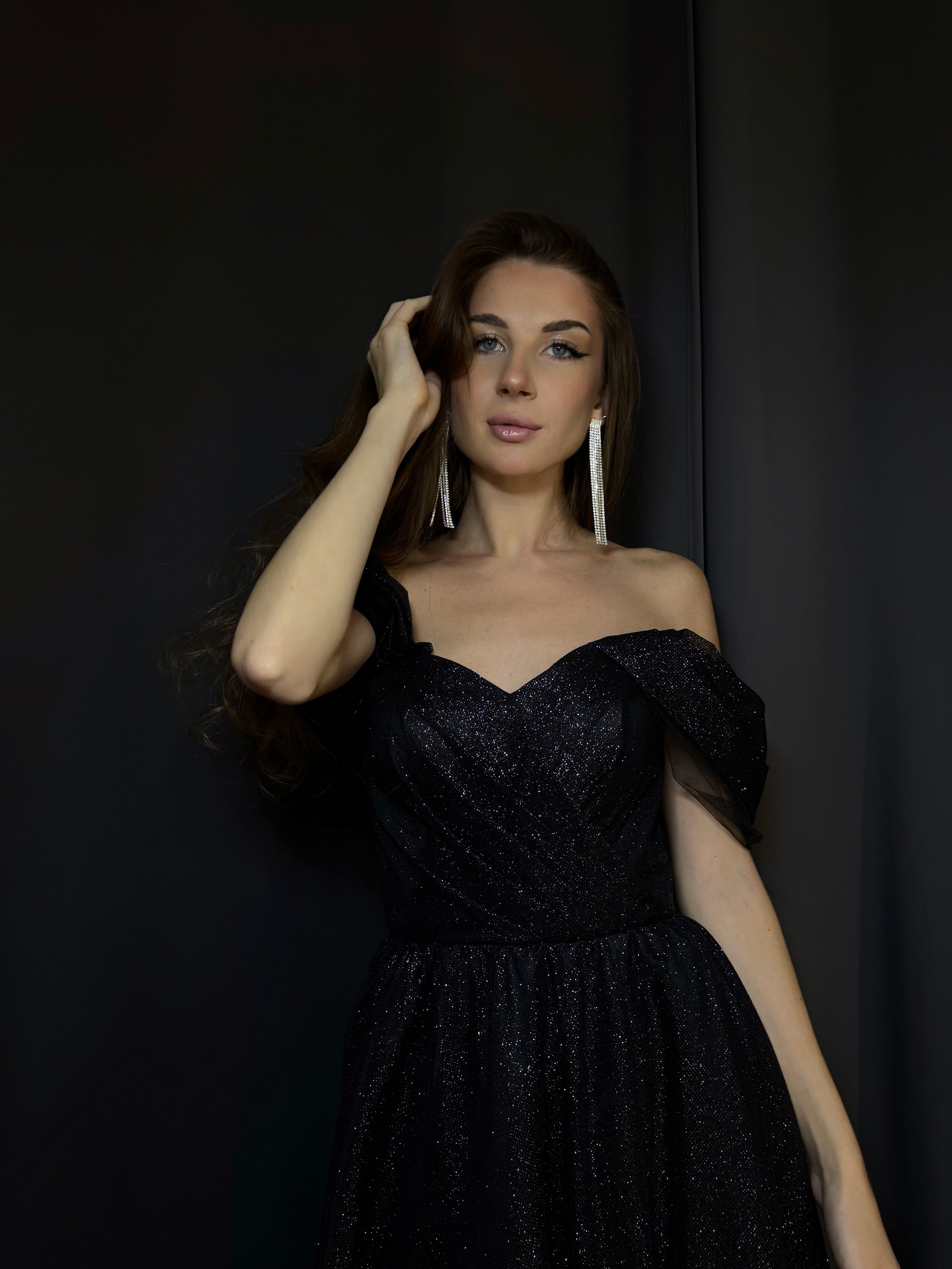 Вечернее платье Семида блэк