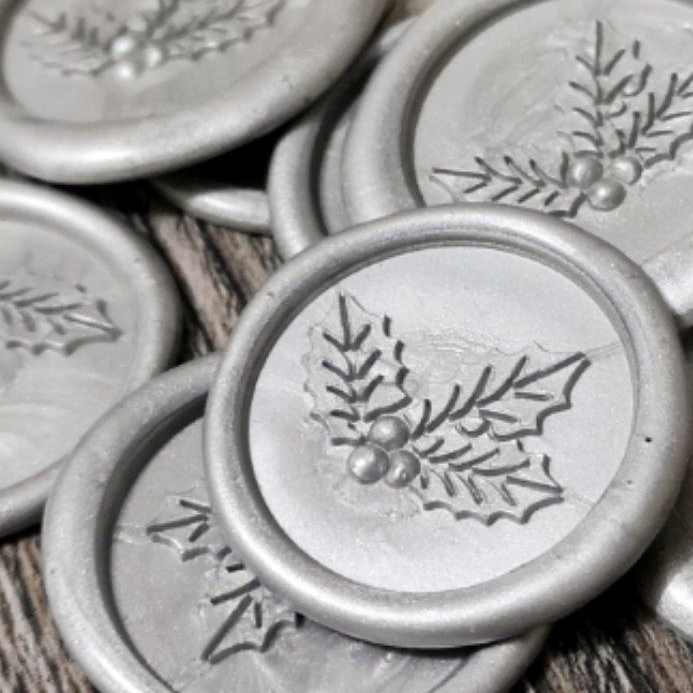 Сургучная печать "Остролист"