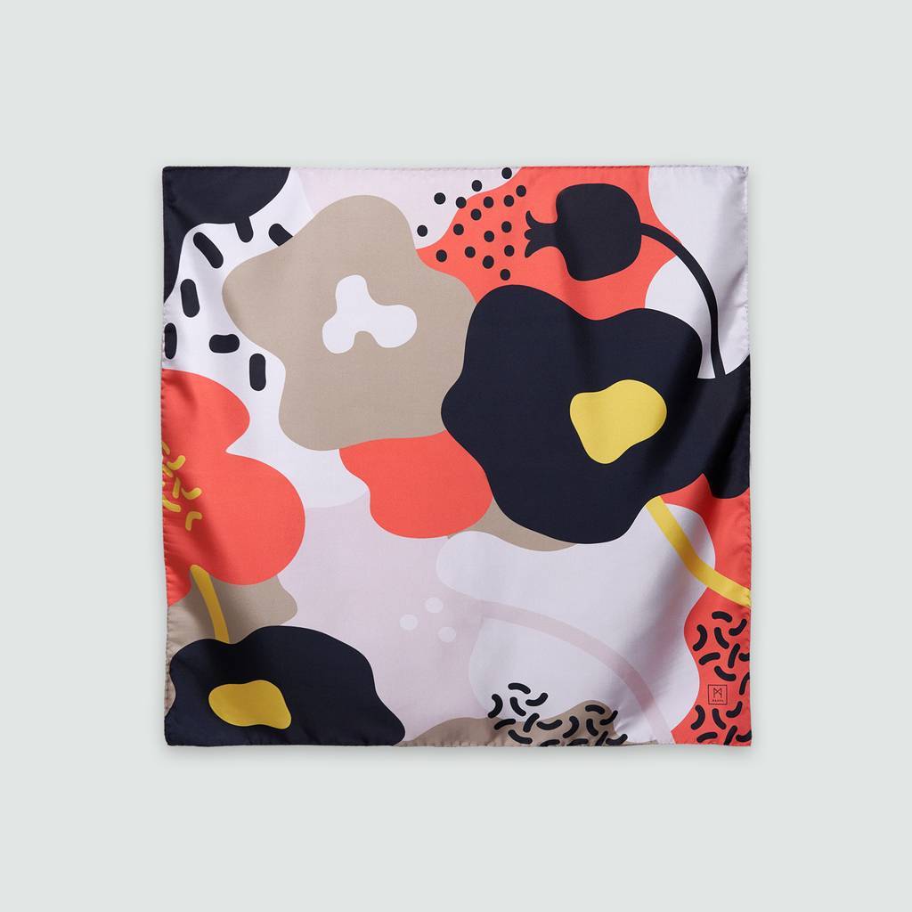 Платок-паше "Мак"