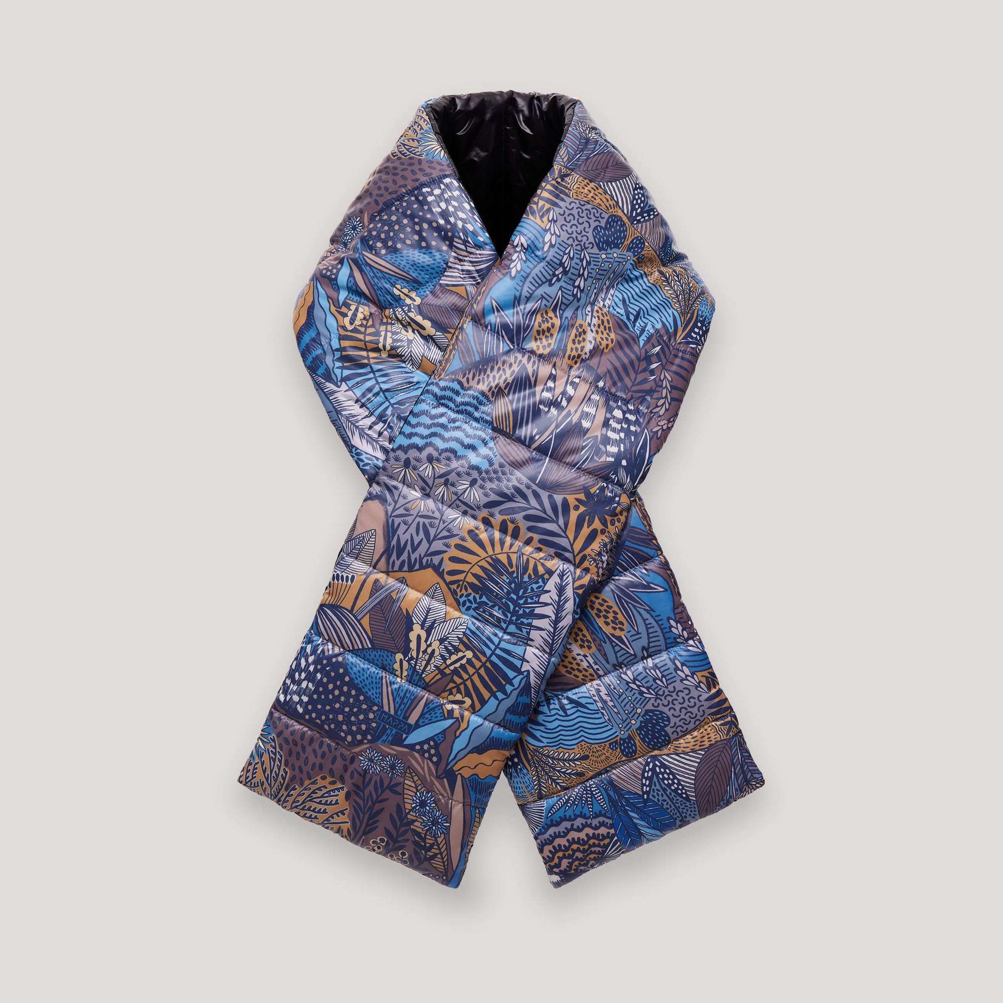 Шарф "Цикорий" (голубой)