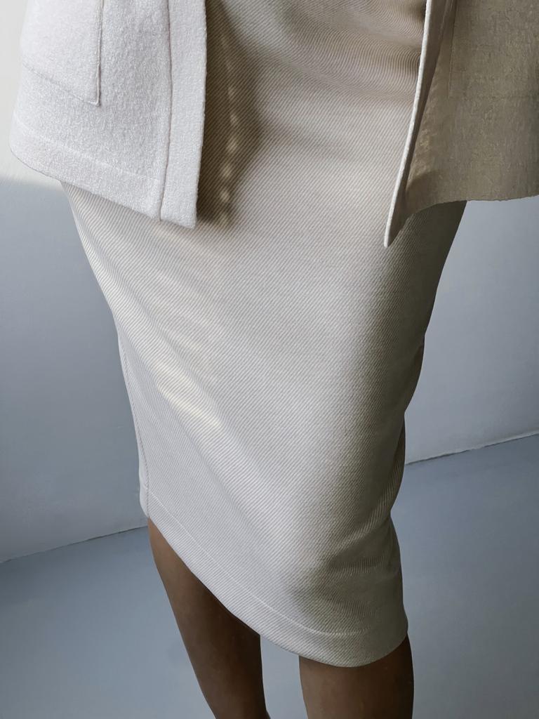 Юбка узкая Country молочная