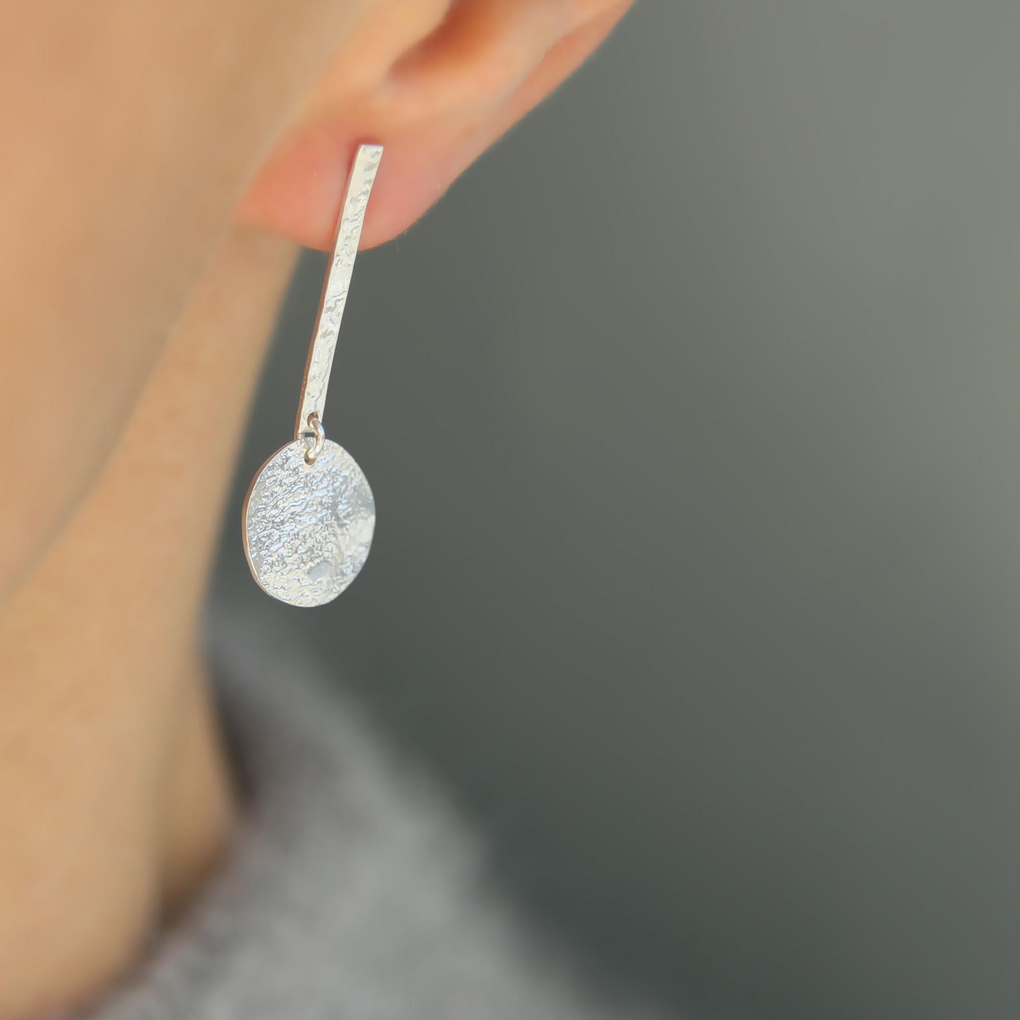 Cерьги с дисками 1P2534