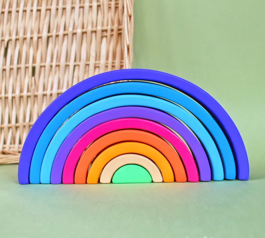 Большая радуга 9 цветов