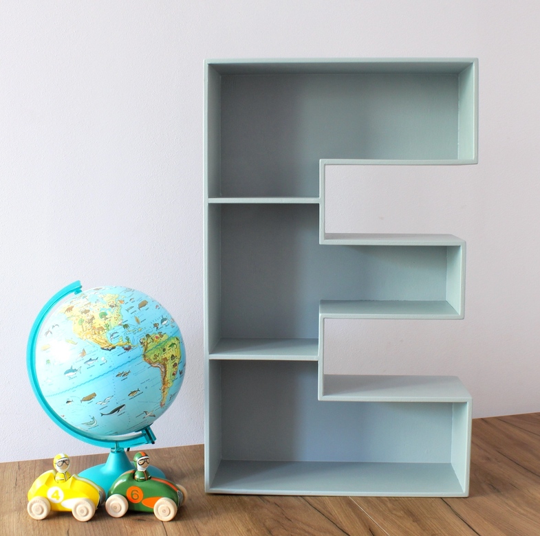 Буква-полка E Цвет Серый