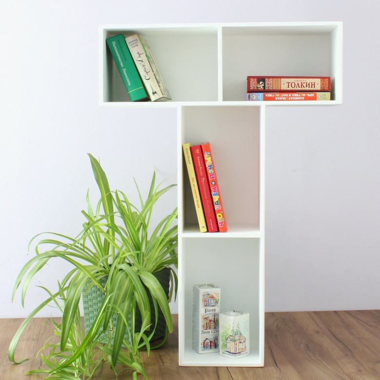 деревянная буква т, буква полка, читай буквы на стену, буквы для интерьера