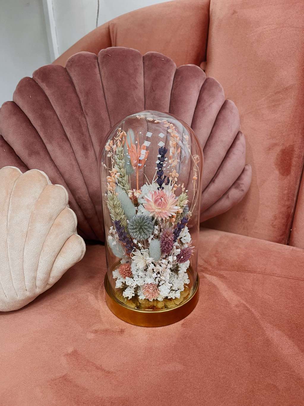 Клош из сухоцветов lafleurdecor.ru