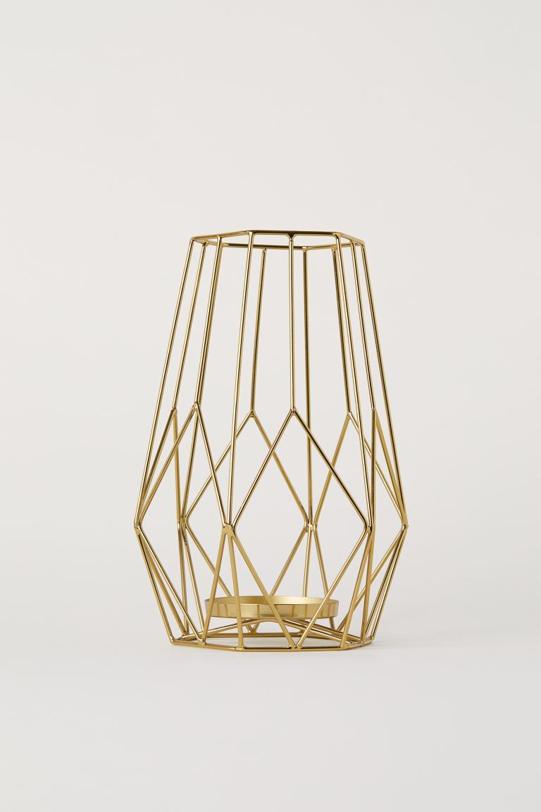 Золотой подсвечник