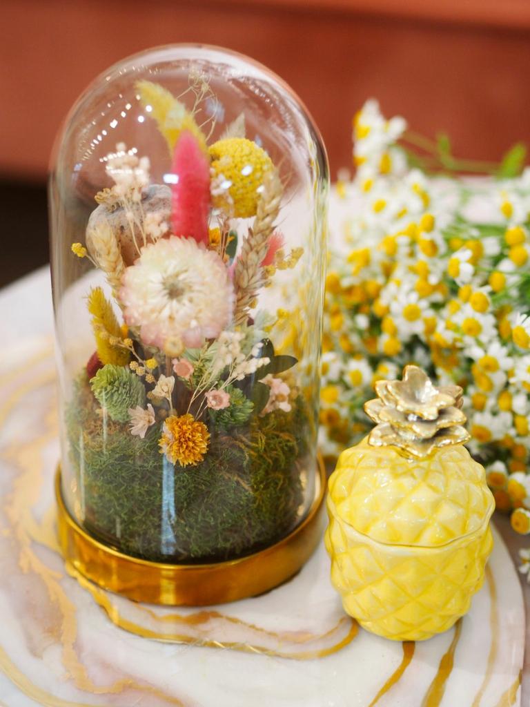 клош с сухоцветами lafleurdecor.ru