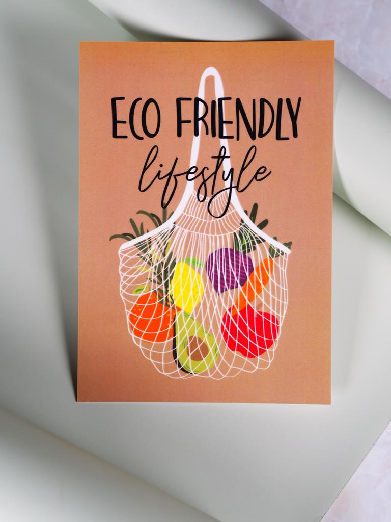 Открытка eco friendly