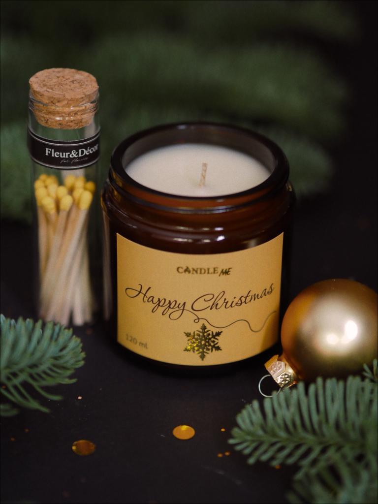 Ароматическая свеча Happy Christmas