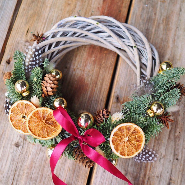 новогодний венок