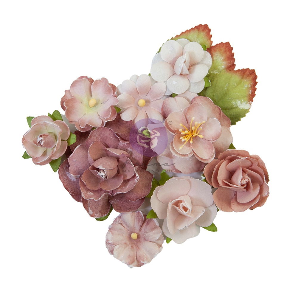 Цветы Mauve Dream Prima Marketing Sharon Viv Paper Flowers
