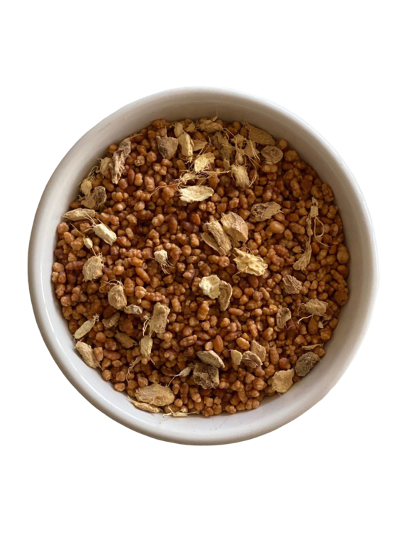 Гречишный чай Ку Цяо с имбирем