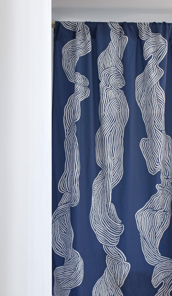 ШТОРЫ "FLOW BLUE"