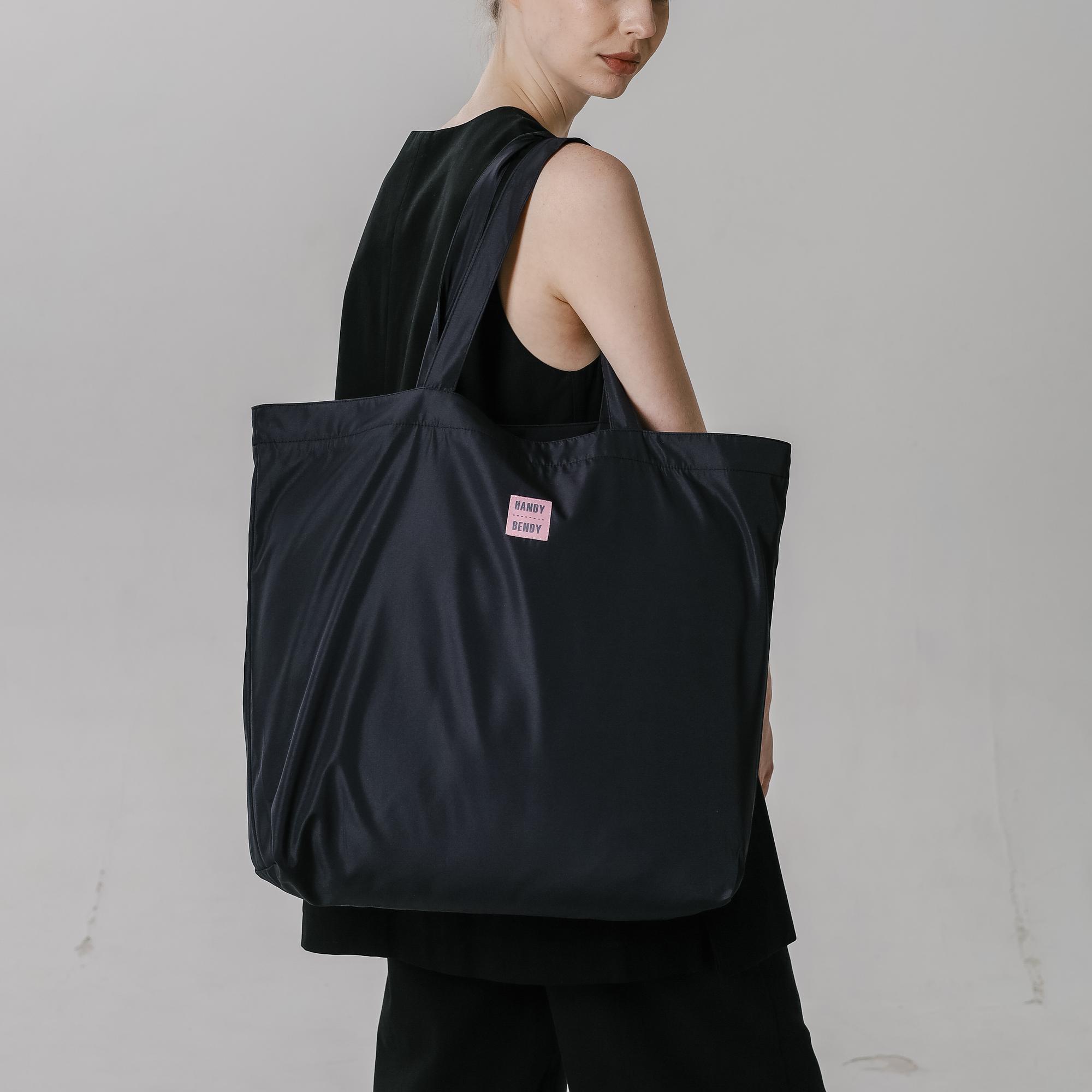 Сумка Oversize на молнии, темно-серый