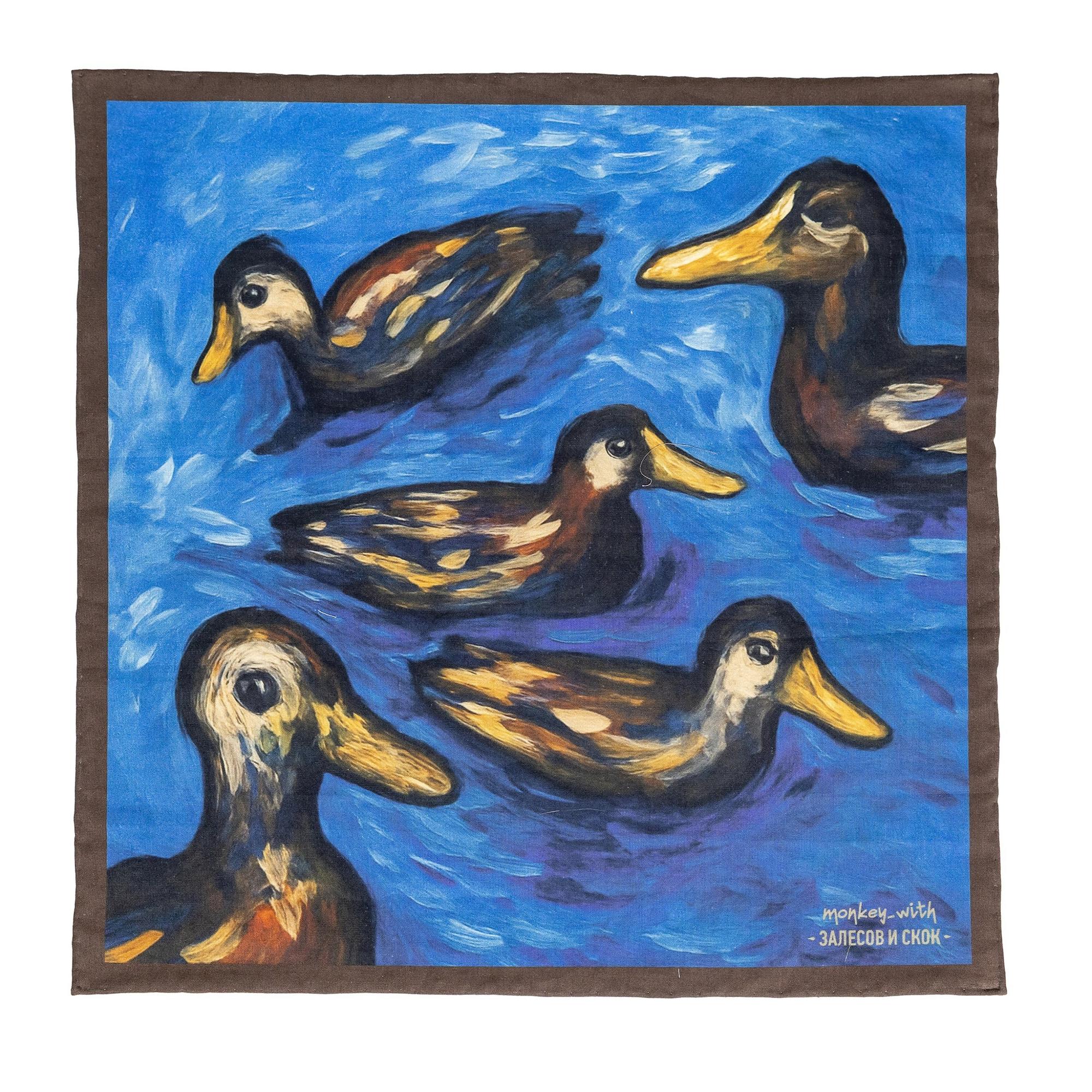 Нагрудный платок с уникальным дизайном, автор - Полина Бажан