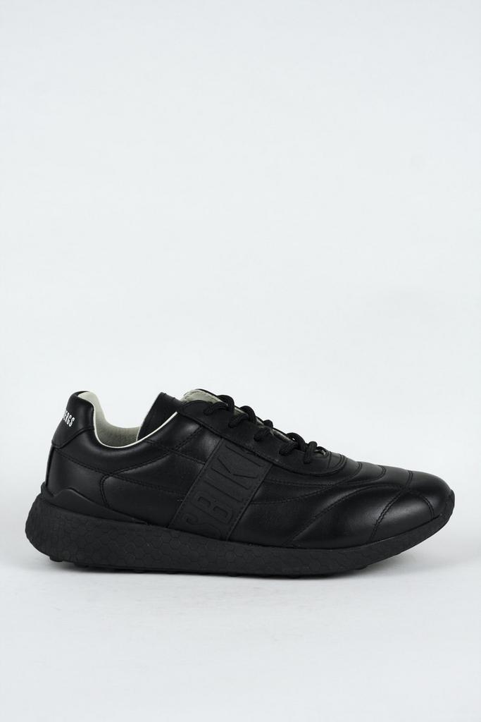 Кроссовки муж. BIKKEMBERGS 108848 черные, кожа