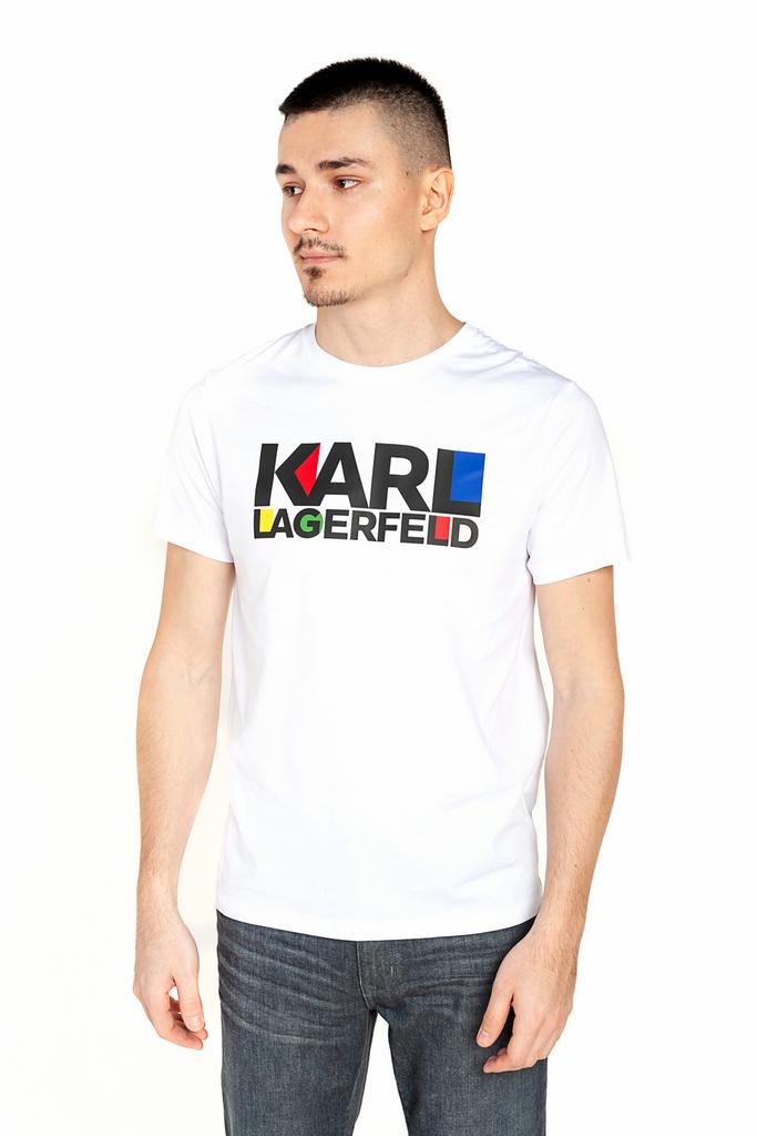 Футболка муж. LAGERFELD 755042 черным