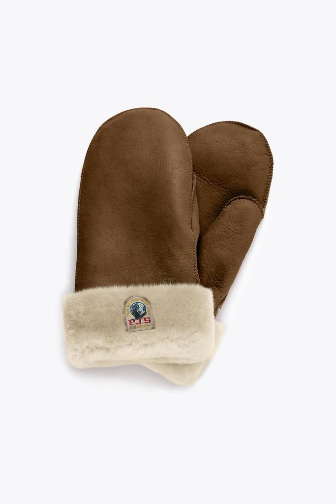 Рукавицы PARAJUMPERS SHEARLING MITTENS 508 кэмел
