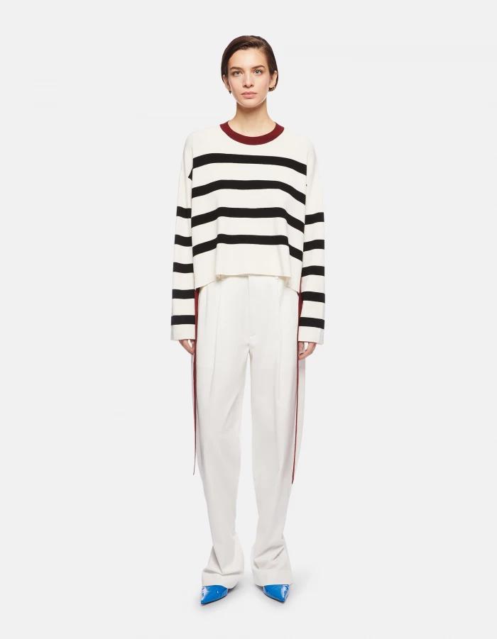 Джемпер DONDUP 282 черная полоска