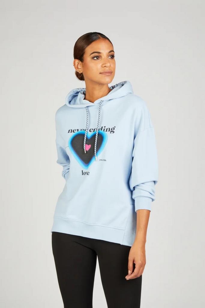 Толстовка MARC AUREL 73707 голубая