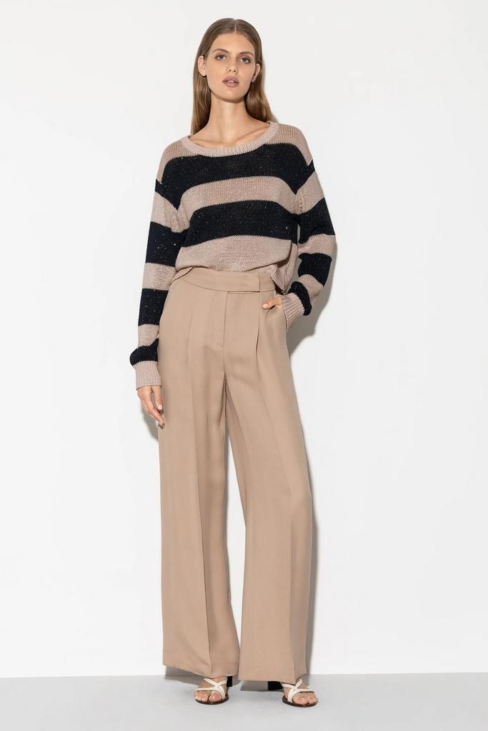 Джемпер Luisa Cerano 198380 бежевый пайетки