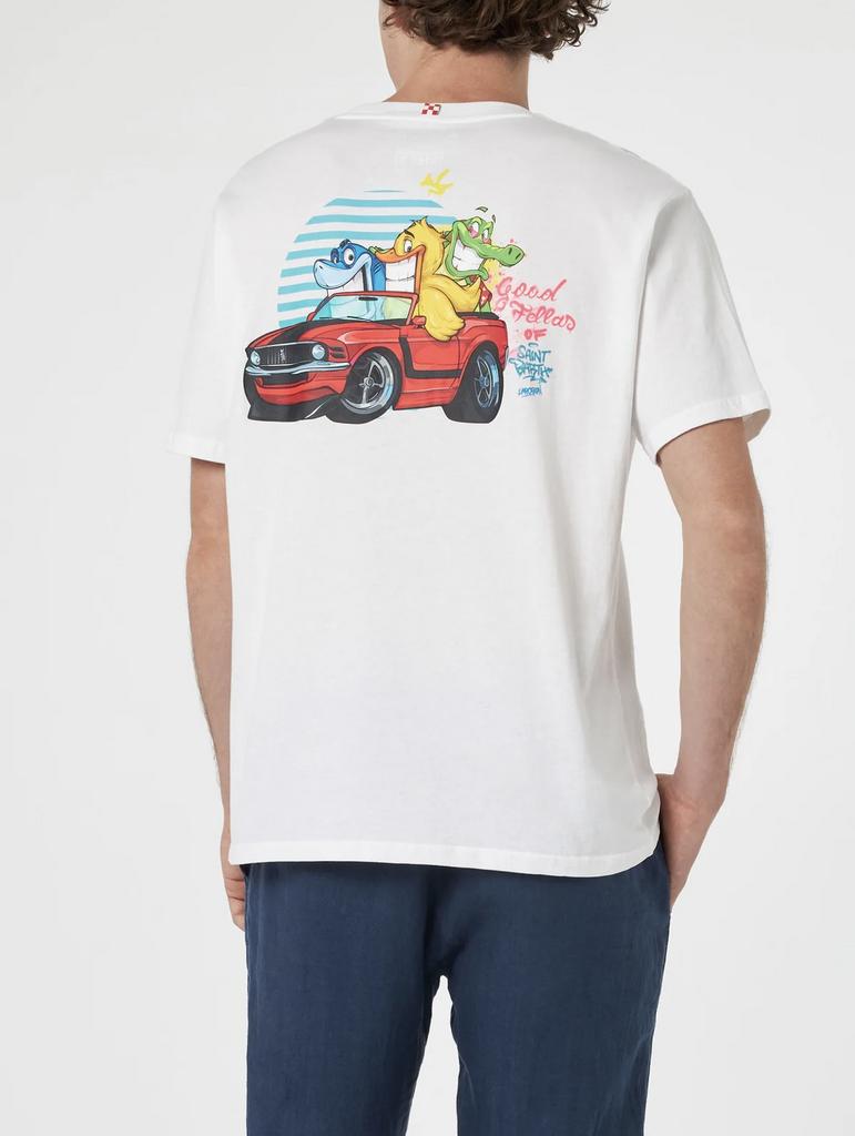 Футболка муж. MC2 Saint Barth TSHM001 good белая