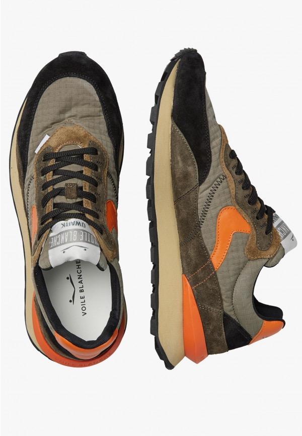 Кроссовки VOILE BLANCHE QWARK милитари оранжем