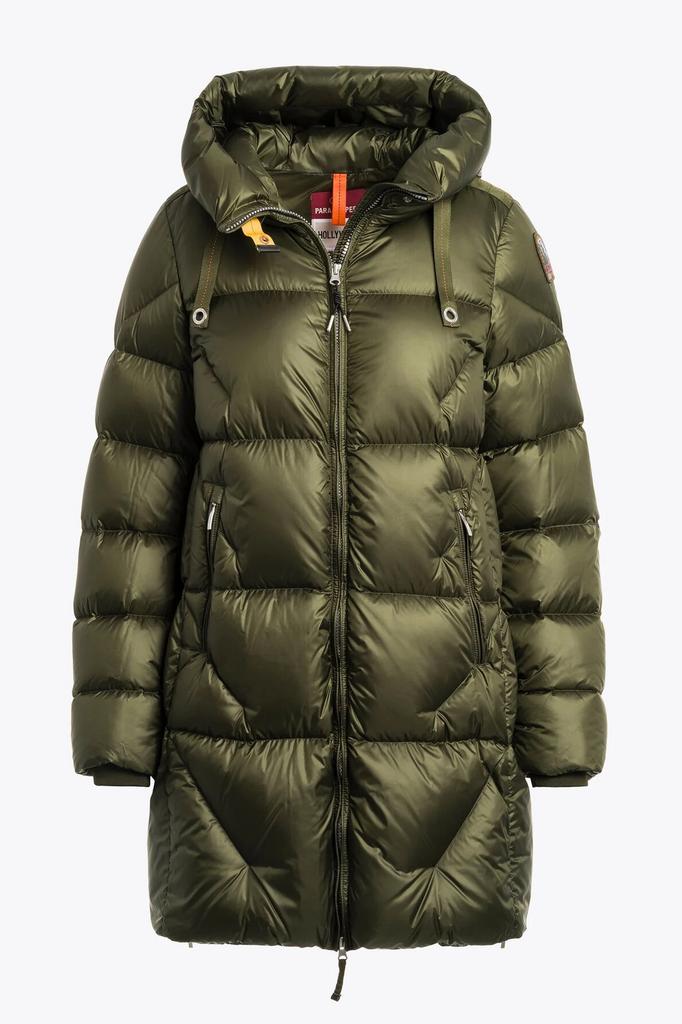 Куртка жен. Parajumpers JANET 356 зеленая, капюшон