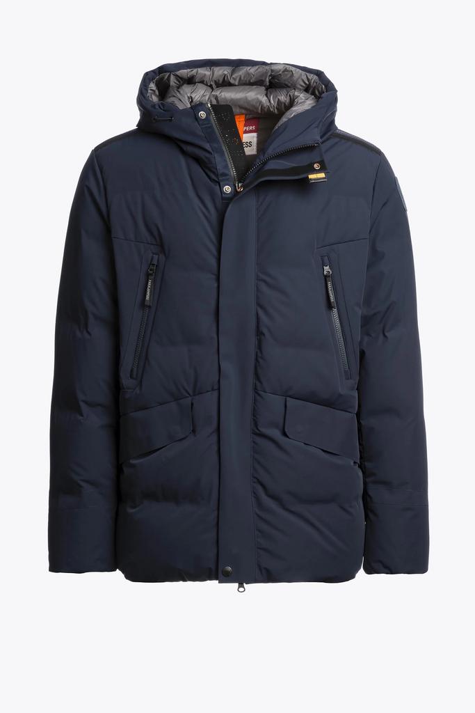 Куртка муж. Parajumpers KAZU 316 синяя, капюшон