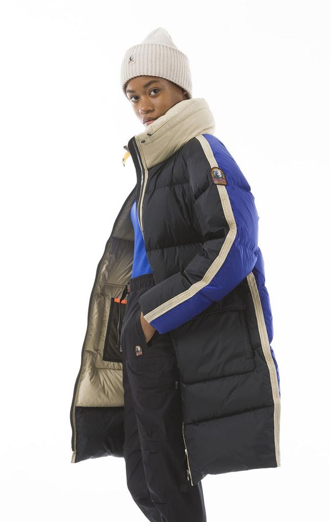 Пуховик женский Parajumpers JADA синий бежевым