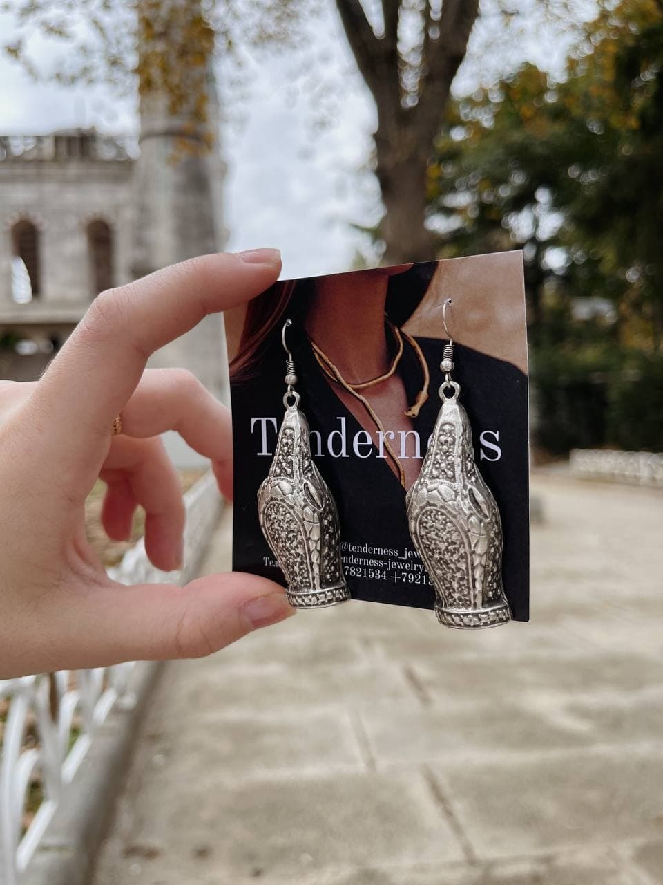 Серьги "Ваза желаний"