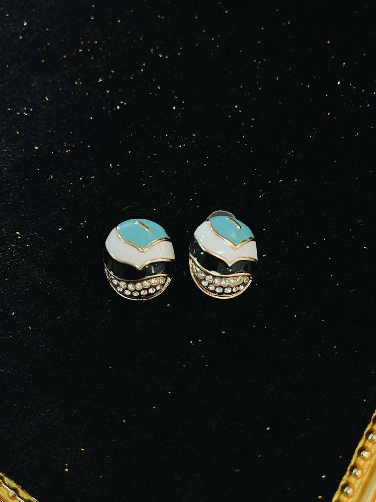 Серьги "Полосы жизни"