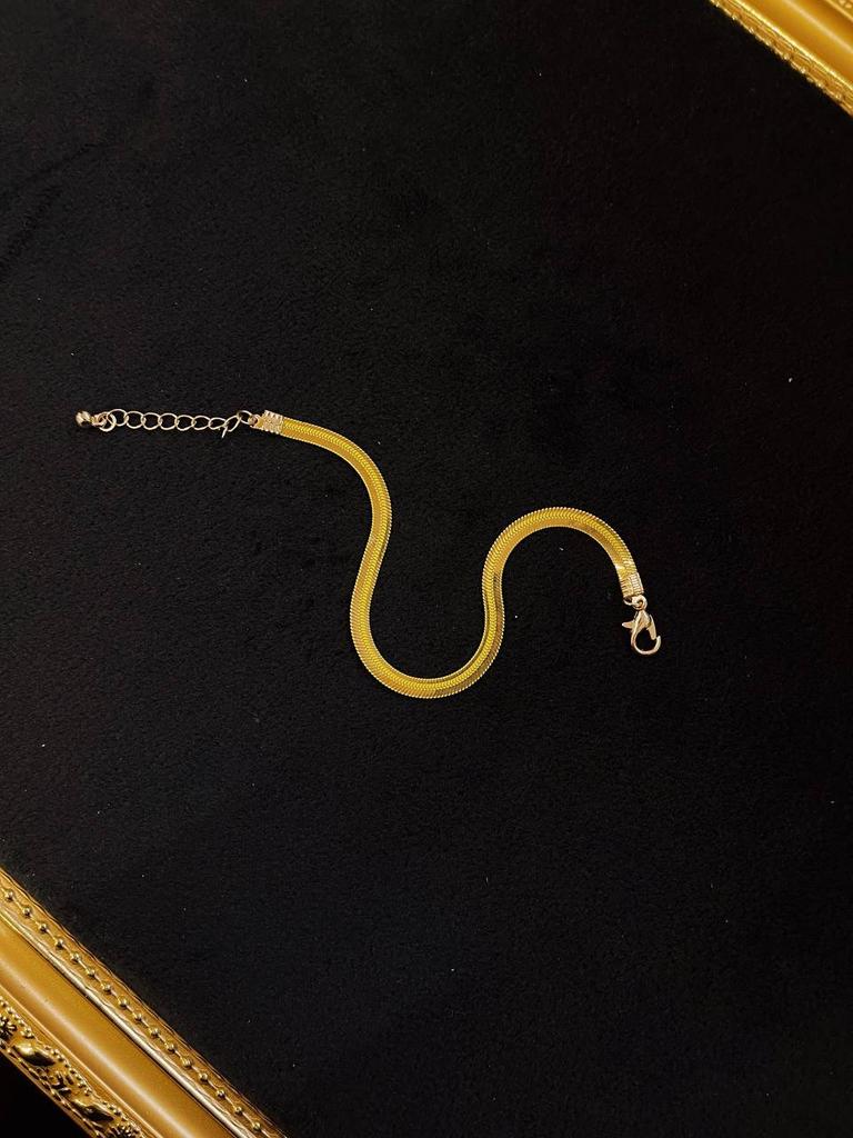 Браслет базовый позолоченный