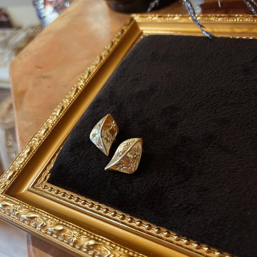 Винтажные клипсы «Звездочки»