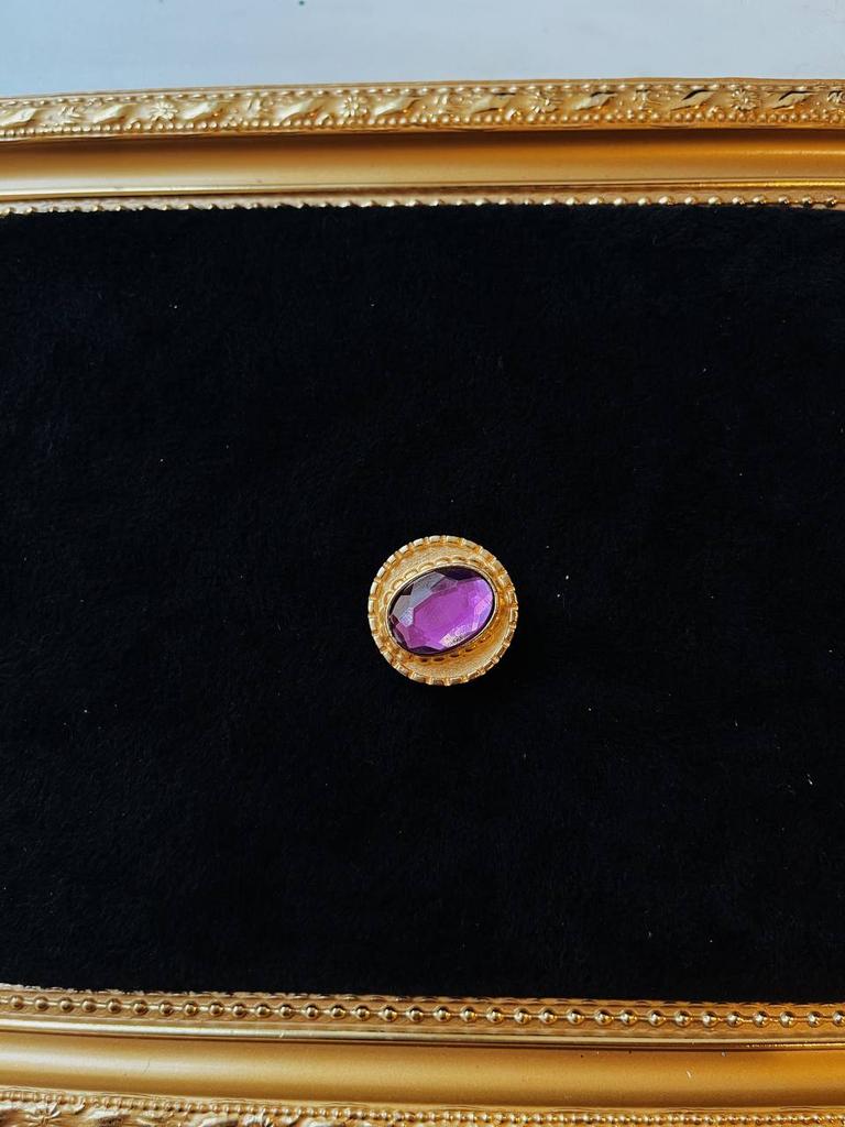 Винтажная накладка на пуговицу