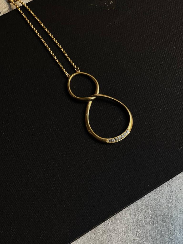 Винтажная подвеска «Круги -Переплетения»