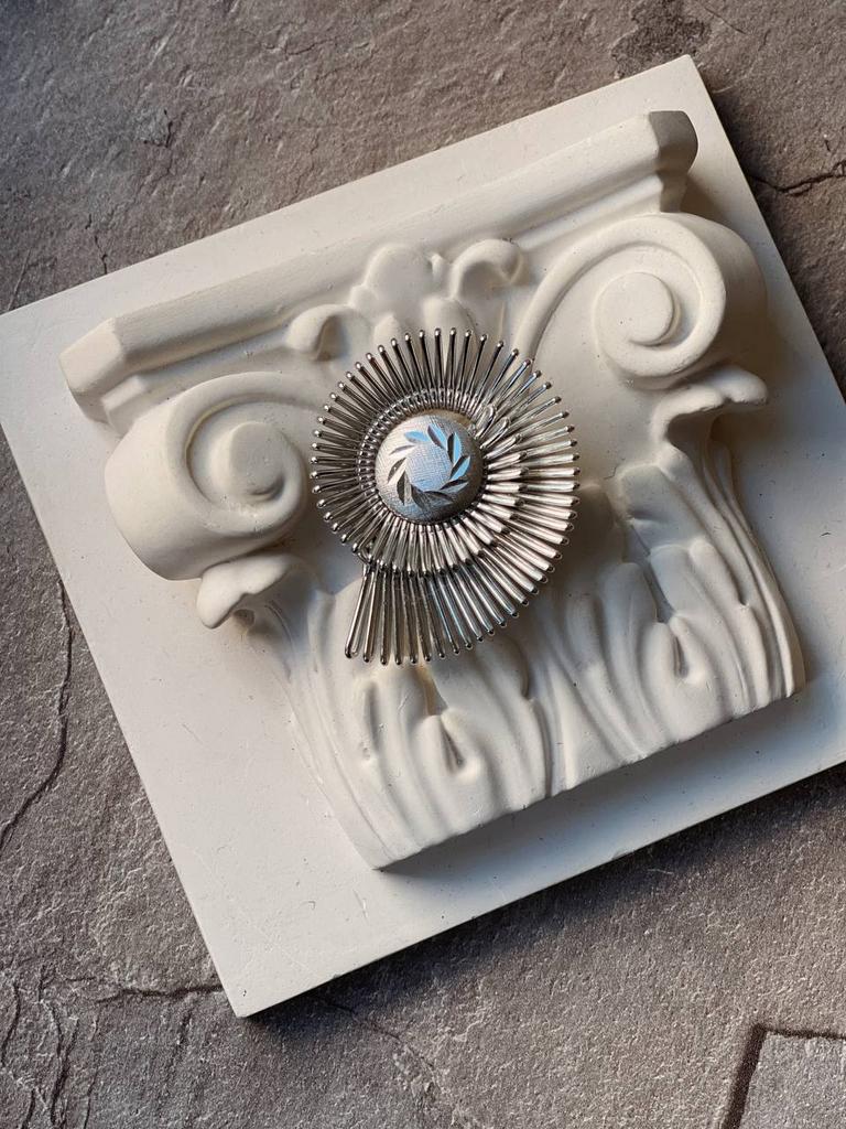 Винтажный зажим для шарфа-11, W.Germany