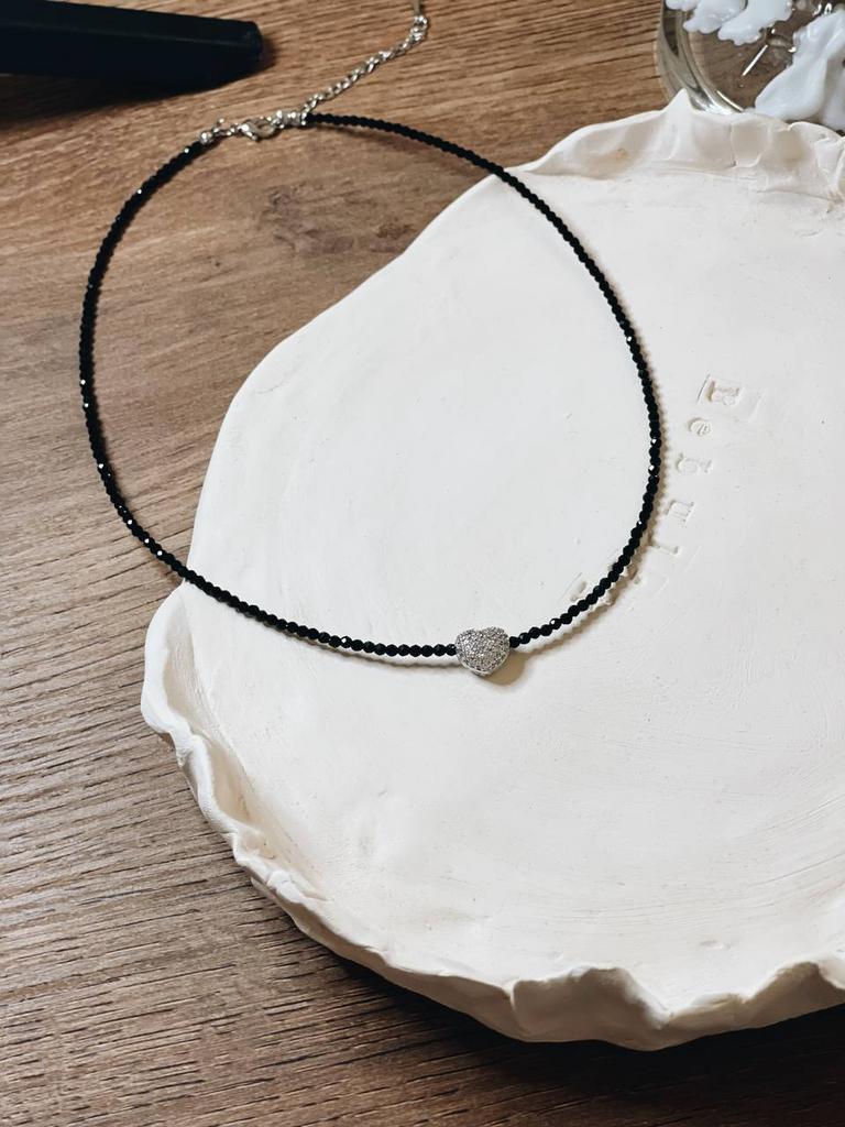 Колье из шпинели «Сердце»